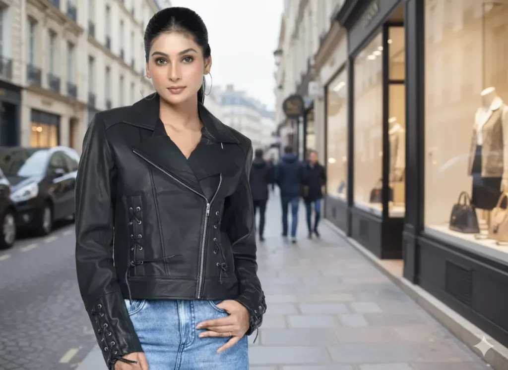 Explore Women's Leather Jacket Collection